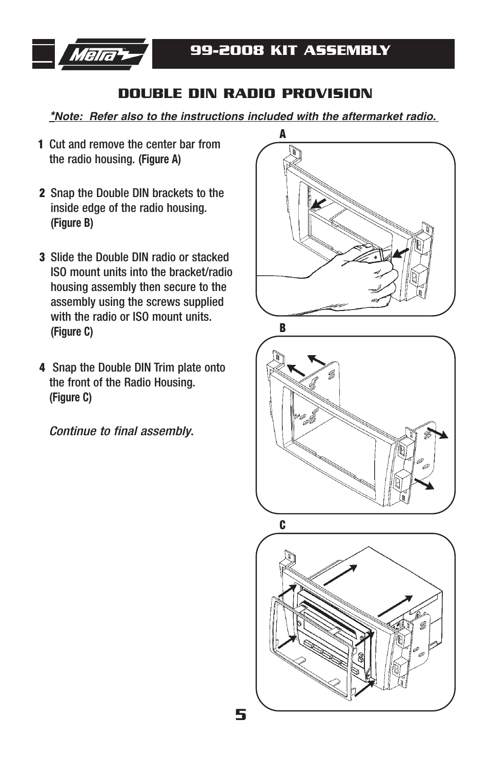 Metra Electronics 99-2008 User Manual | Page 7 / 8