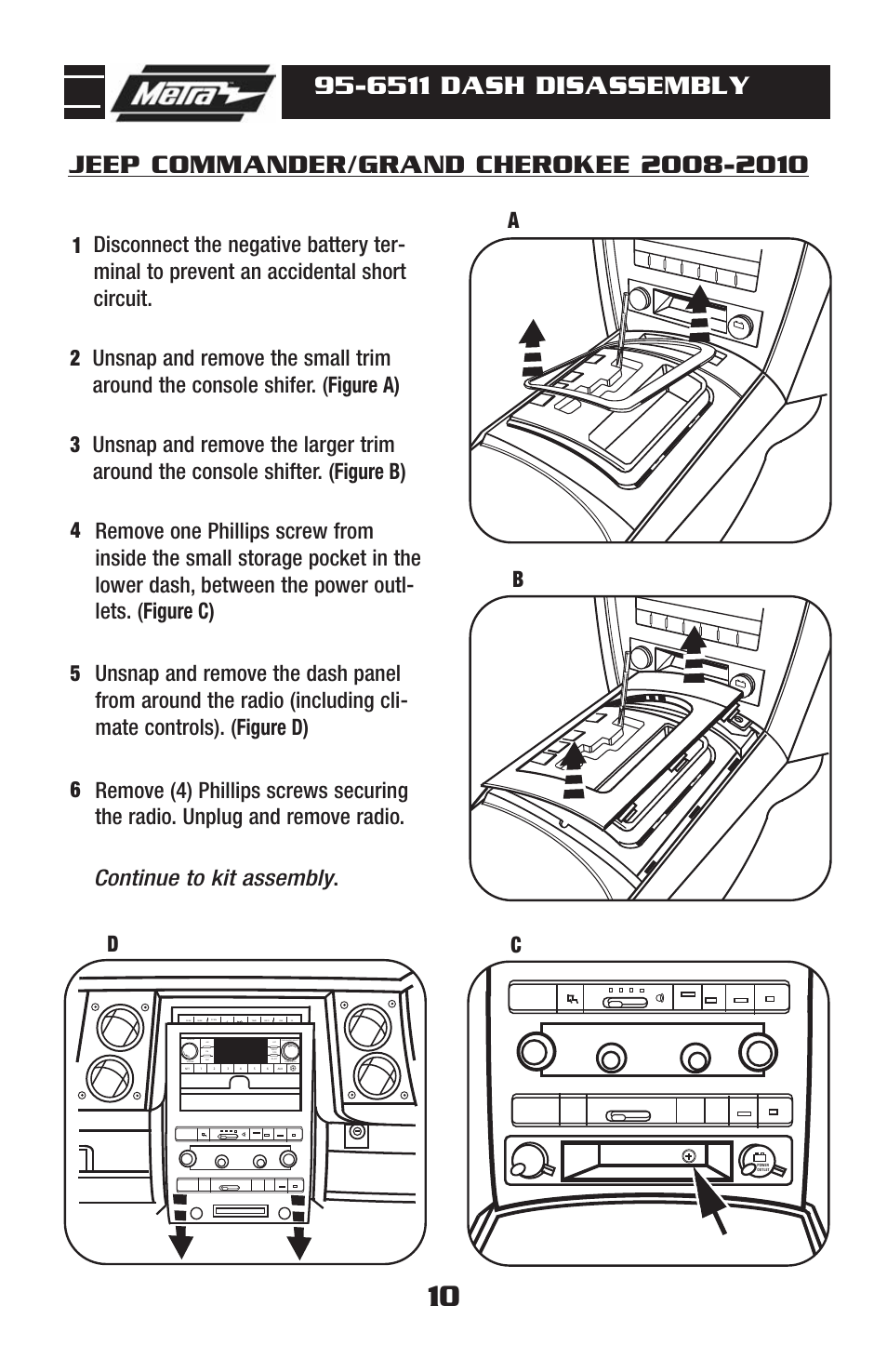 Metra Electronics 95-6511 User Manual | Page 12 / 20