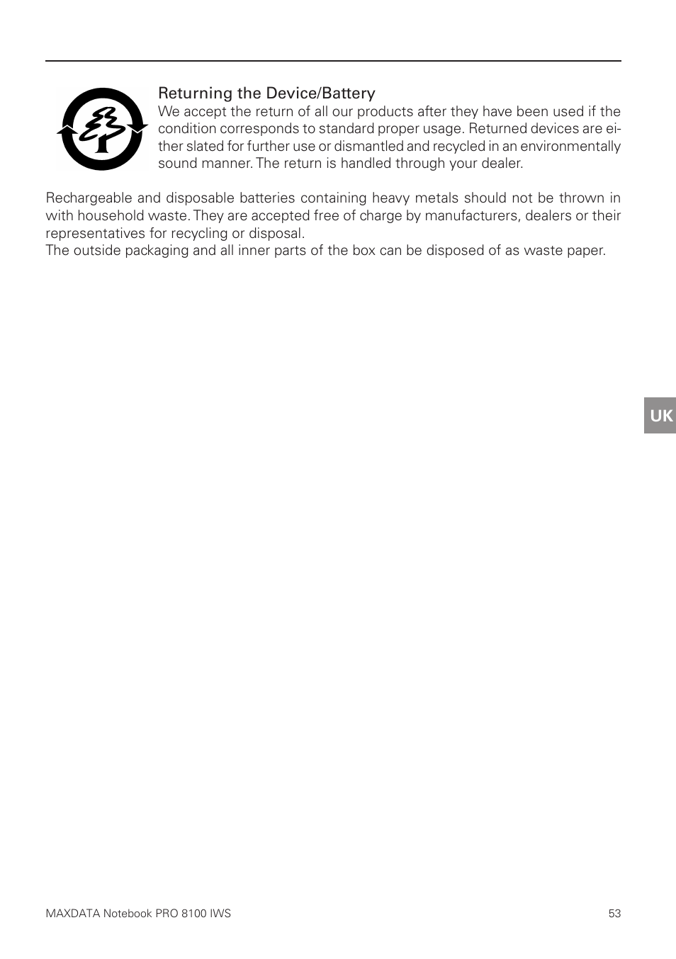 MAXDATA PRO 8100 IWS User Manual | Page 7 / 44