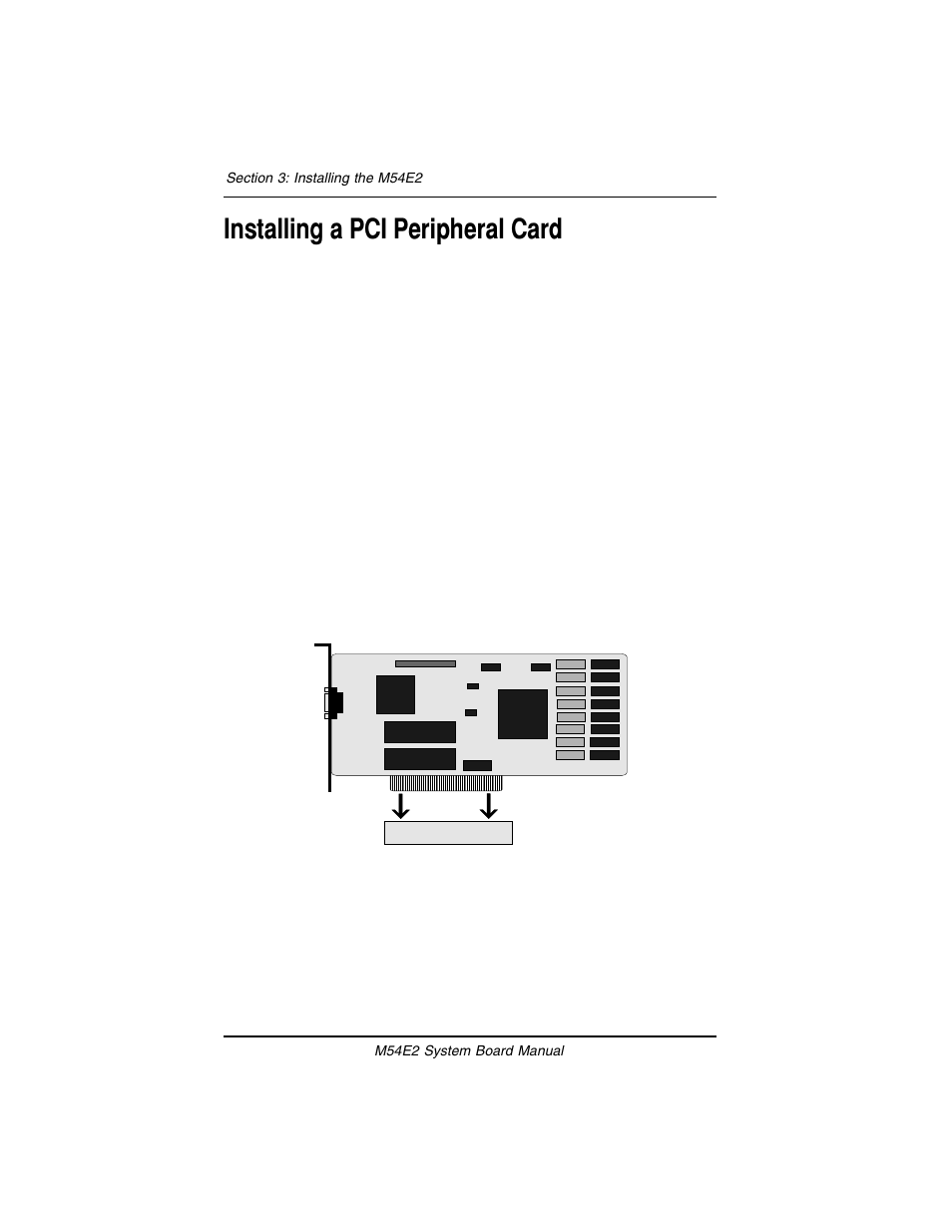 Installing a pci peripheral card | Micronics M54E2 PCI/EISA User Manual | Page 27 / 79