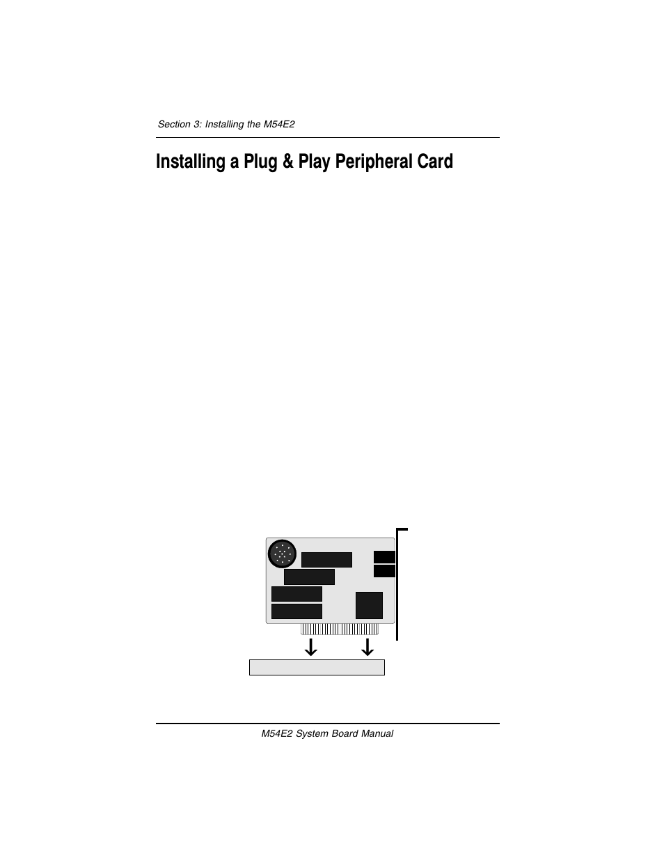 Installing a plug & play peripheral card | Micronics M54E2 PCI/EISA User Manual | Page 29 / 79