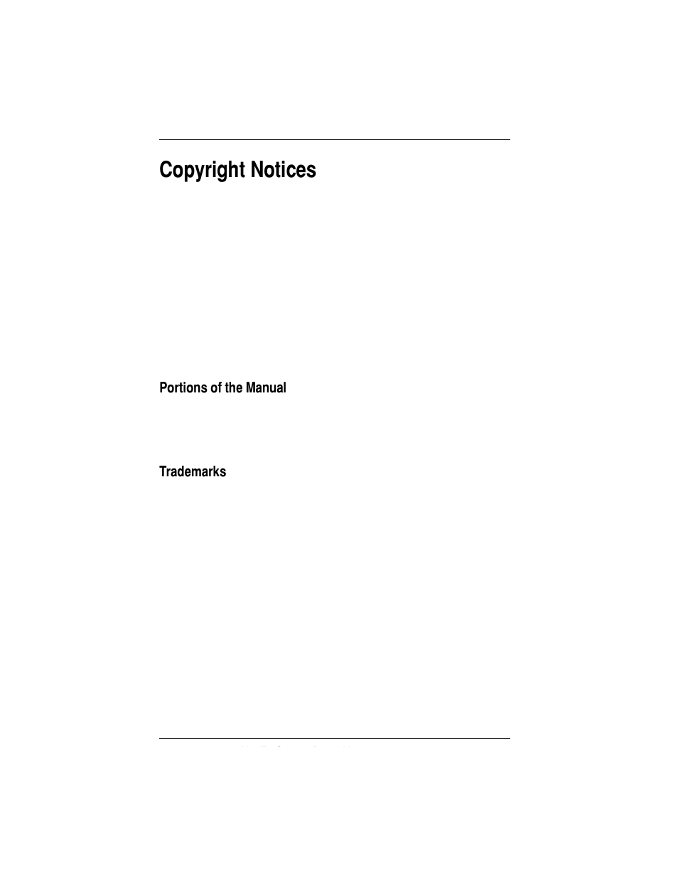 Copyright notices | Micronics M54E2 PCI/EISA User Manual | Page 3 / 79