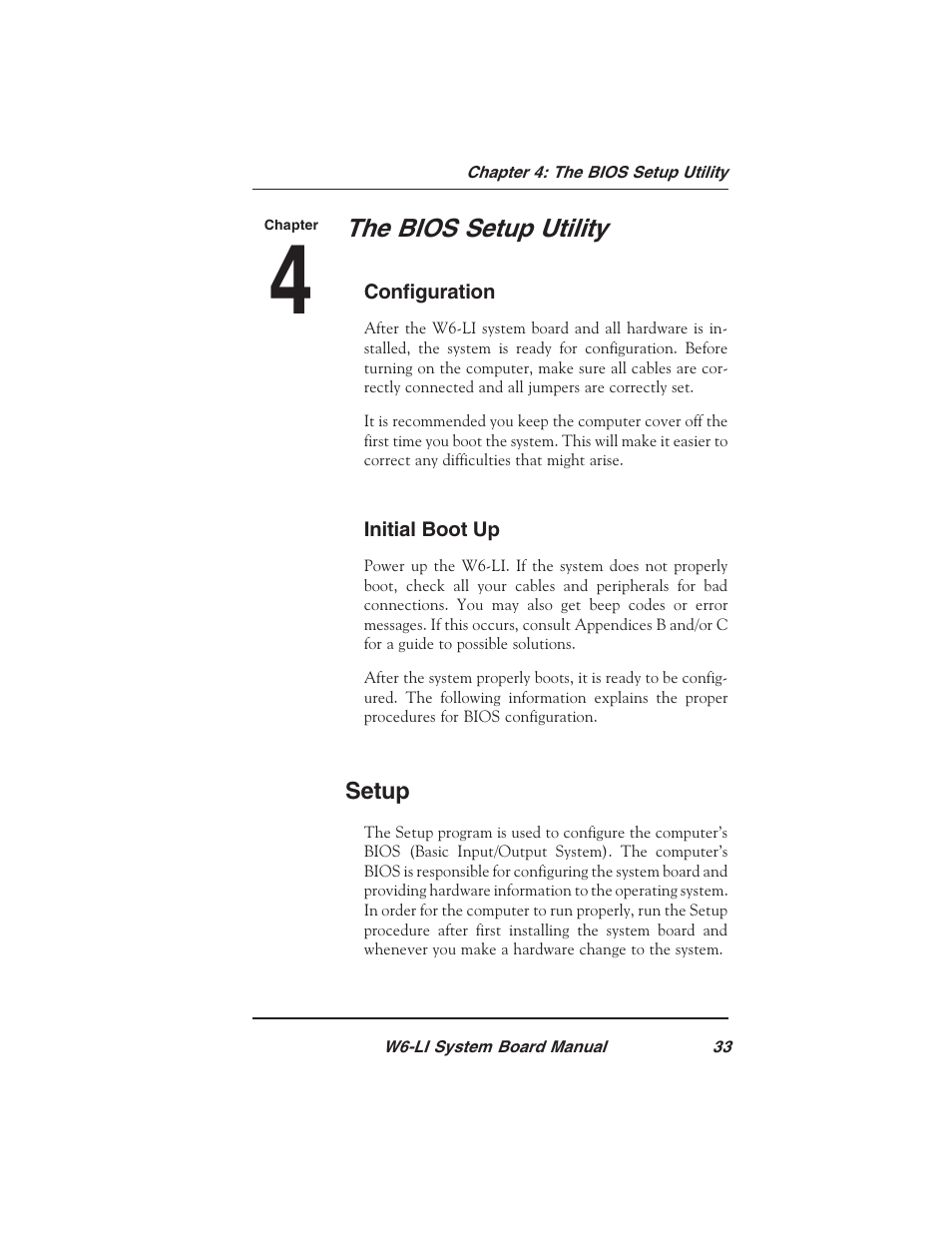 Micronics PENTIUM PRO W6-LI User Manual | Page 35 / 82