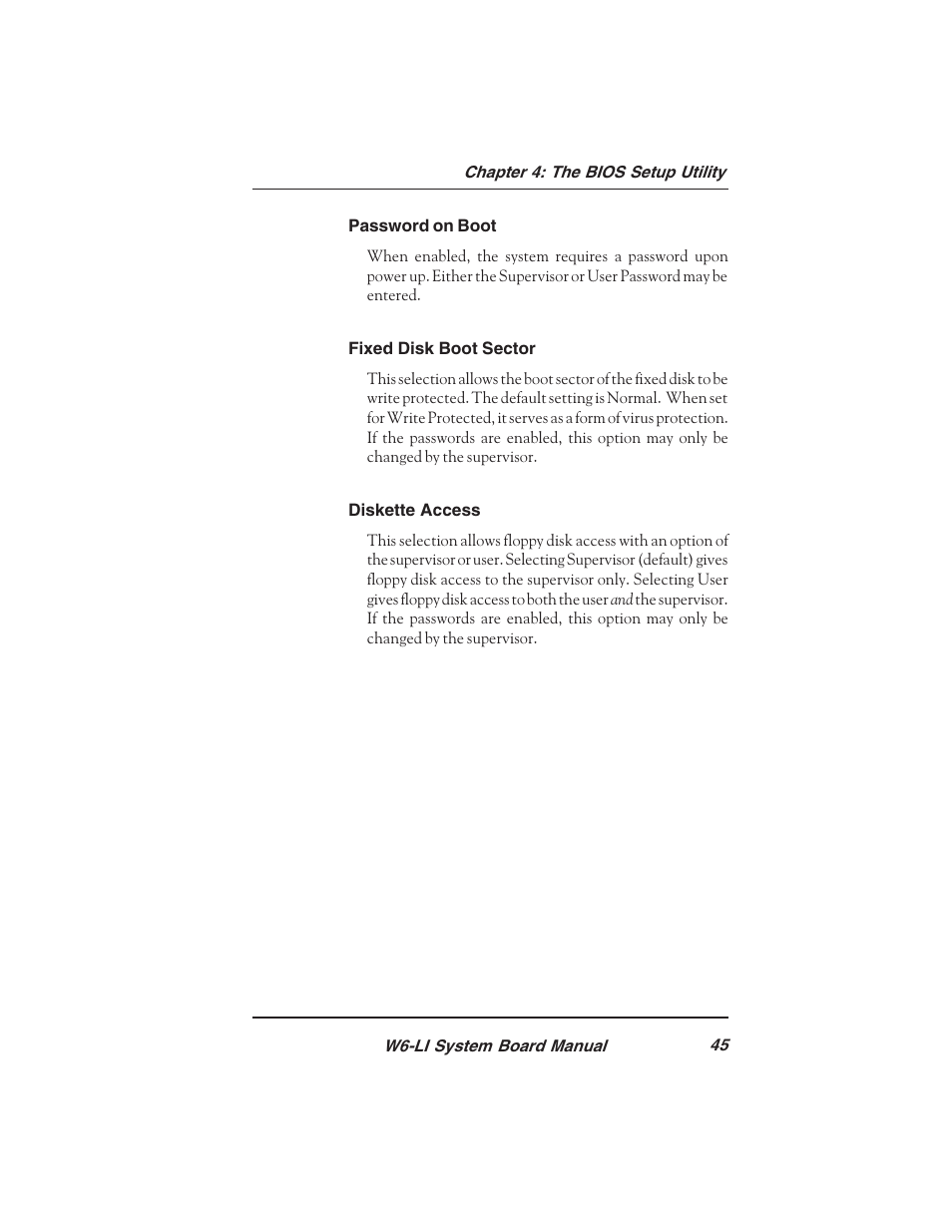 Micronics PENTIUM PRO W6-LI User Manual | Page 47 / 82