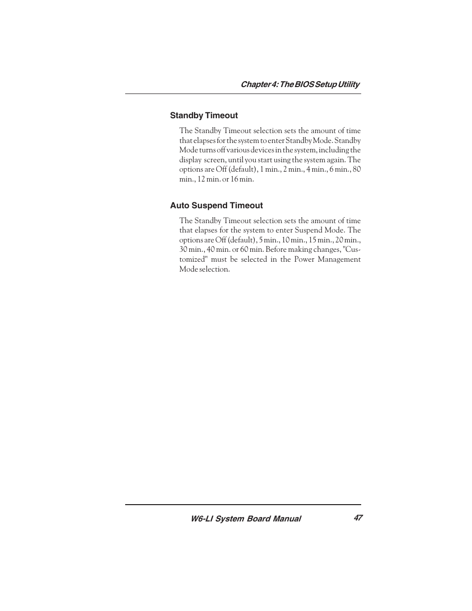 Micronics PENTIUM PRO W6-LI User Manual | Page 49 / 82