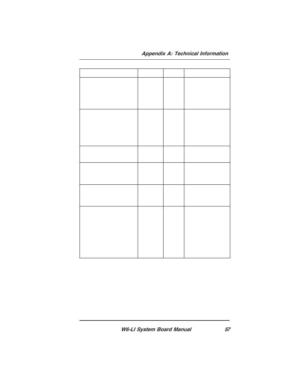 Micronics PENTIUM PRO W6-LI User Manual | Page 59 / 82