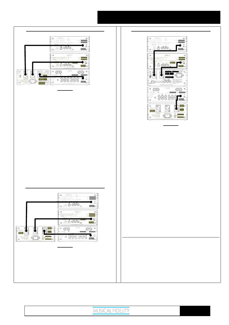 Triple-x170 psu, Power supply options & wiring | Musical Fidelity TRIPLE-X170 User Manual | Page 7 / 11