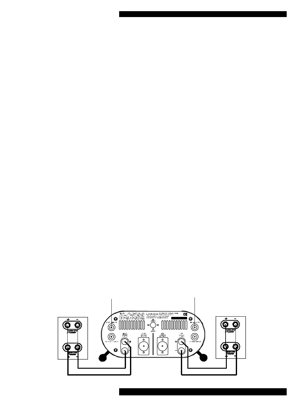 Connections, X-as100 | Musical Fidelity X-AS100 User Manual | Page 5 / 9