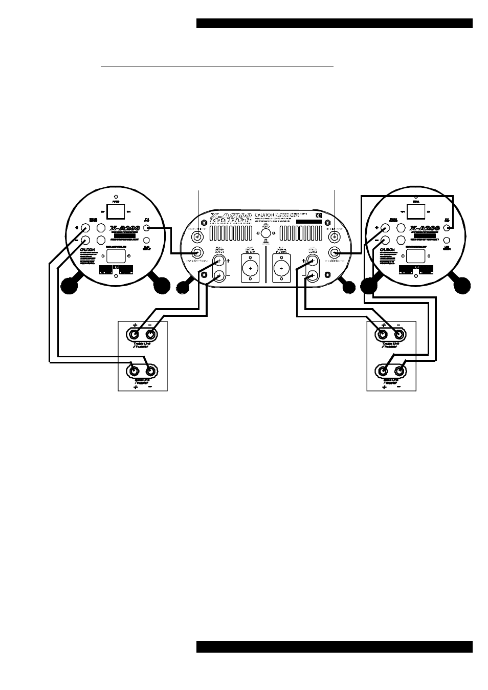 Connections, X-as100 | Musical Fidelity X-AS100 User Manual | Page 7 / 9