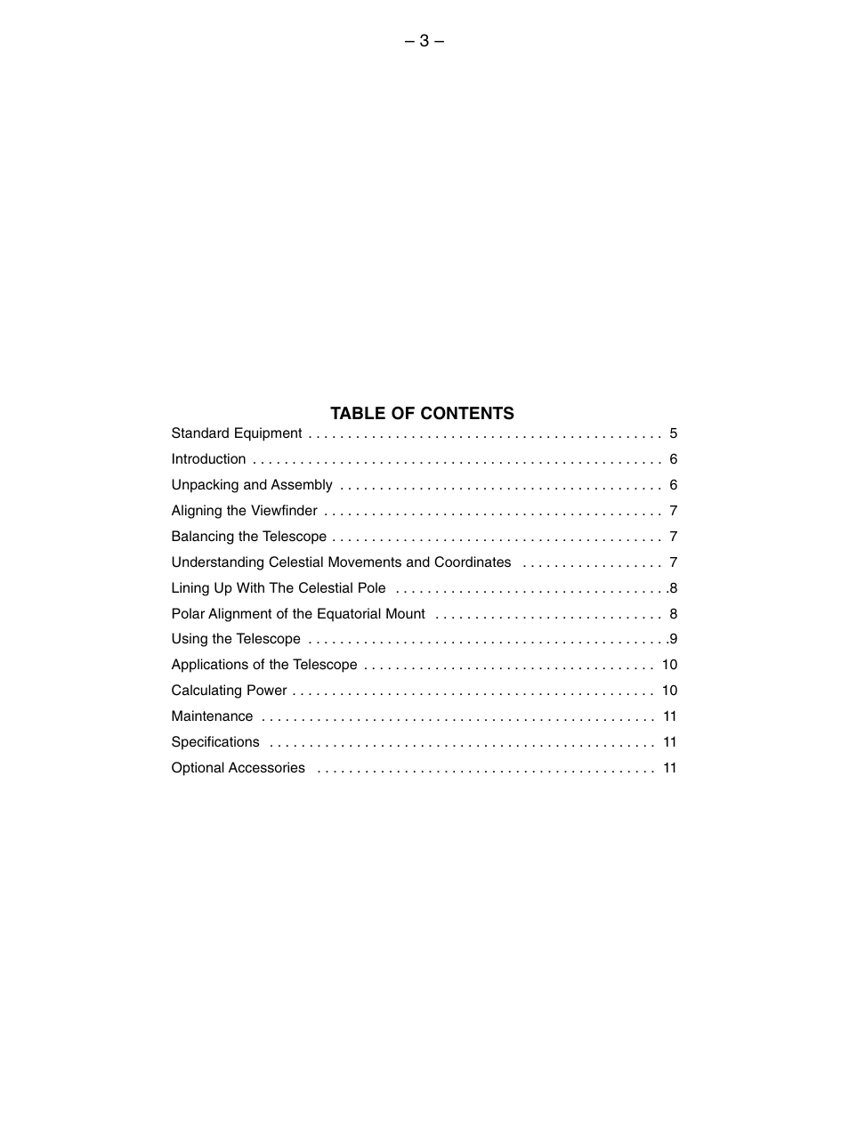 Meade Instruments 60EQ-A User Manual | Page 3 / 12