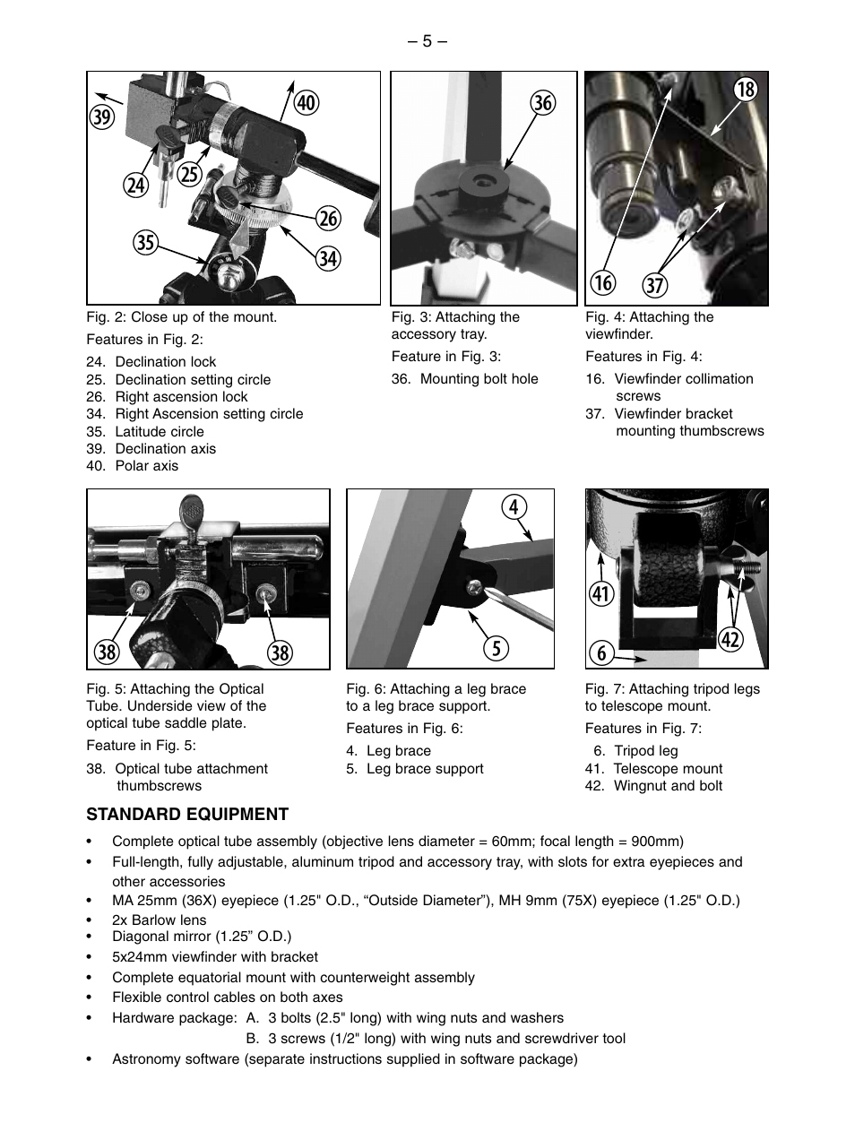 4@ g 4 | Meade Instruments 60EQ-A User Manual | Page 5 / 12