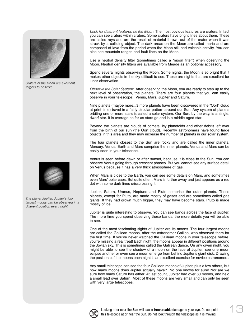 Meade Instruments LightBridge Truss Tube User Manual | Page 13 / 24