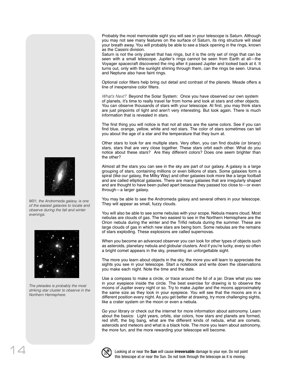 Meade Instruments LightBridge Truss Tube User Manual | Page 14 / 24