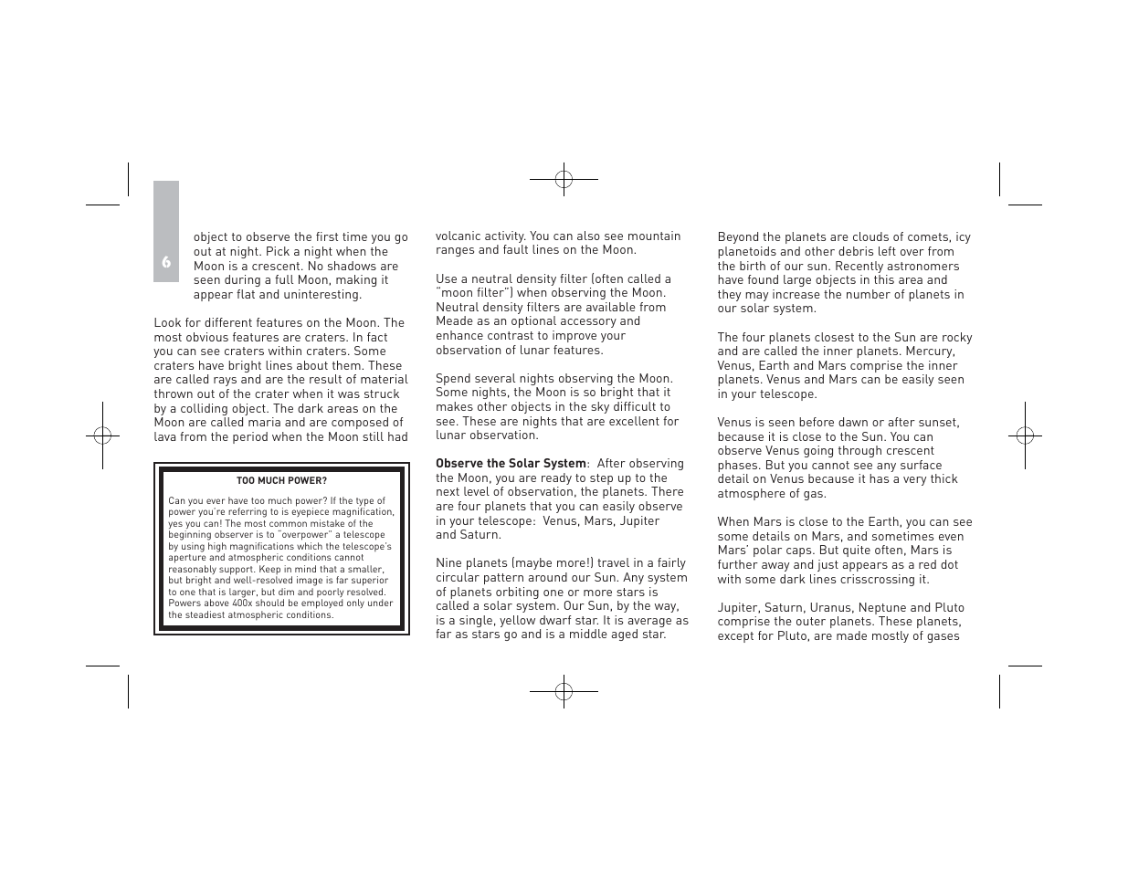 Meade Instruments RB-70 User Manual | Page 8 / 20