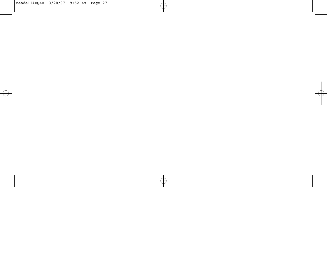 Meade Instruments 114EQ-AR User Manual | Page 27 / 28