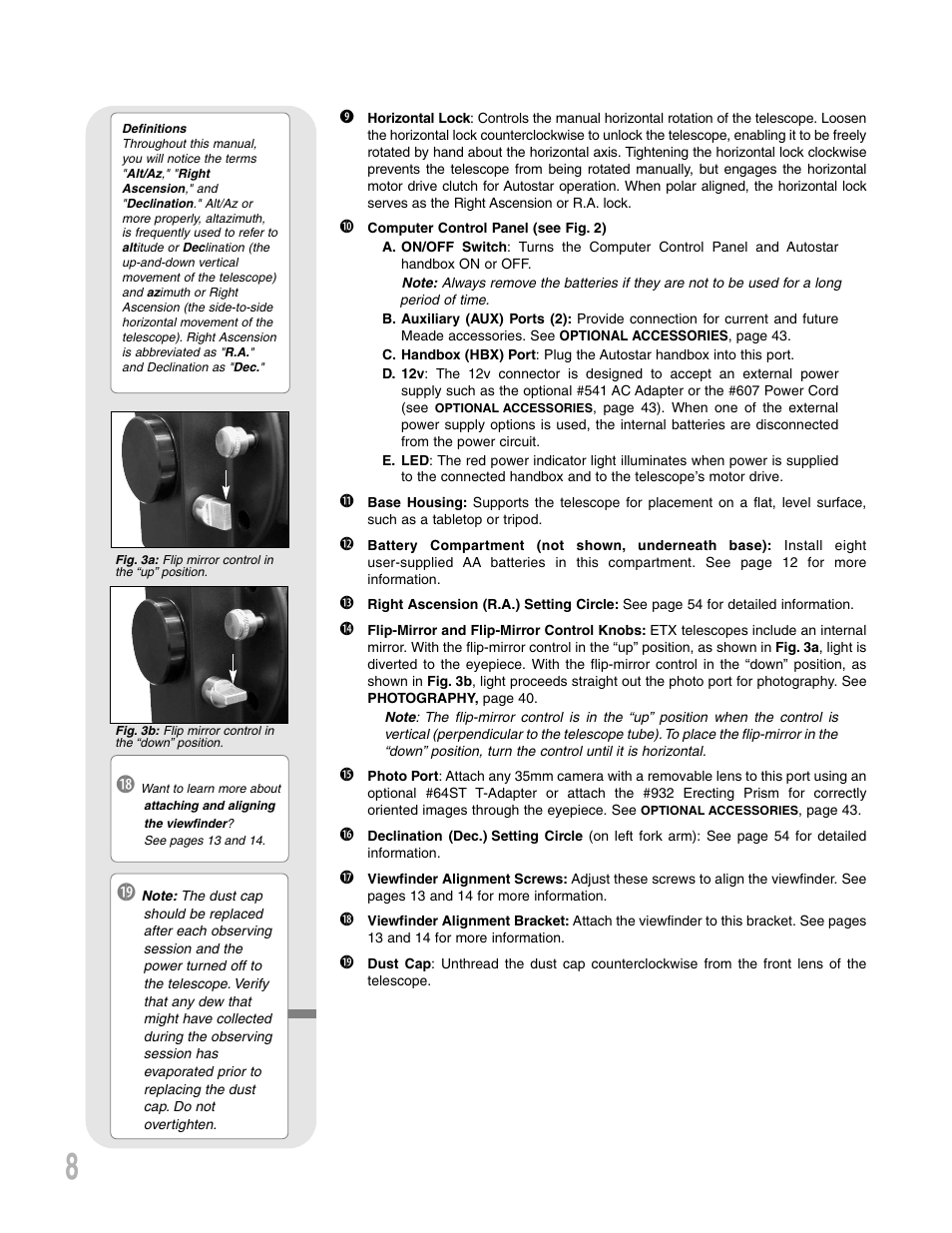 Meade Instruments ETX 90AT User Manual | Page 8 / 60