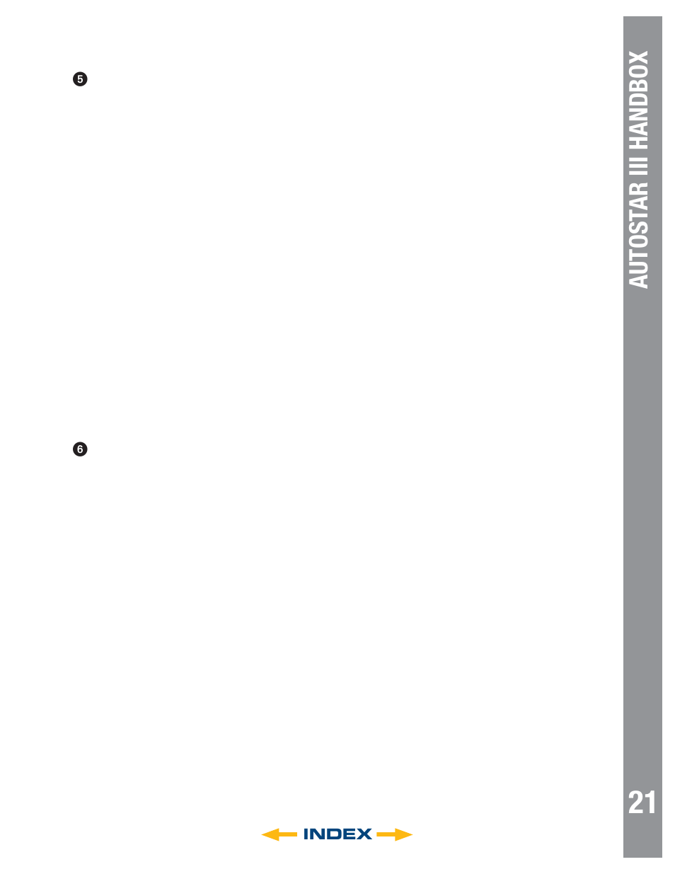 Autost ar iii handbox, Index ᕥ | Meade Instruments 6" LS-6 ACF User Manual | Page 21 / 47