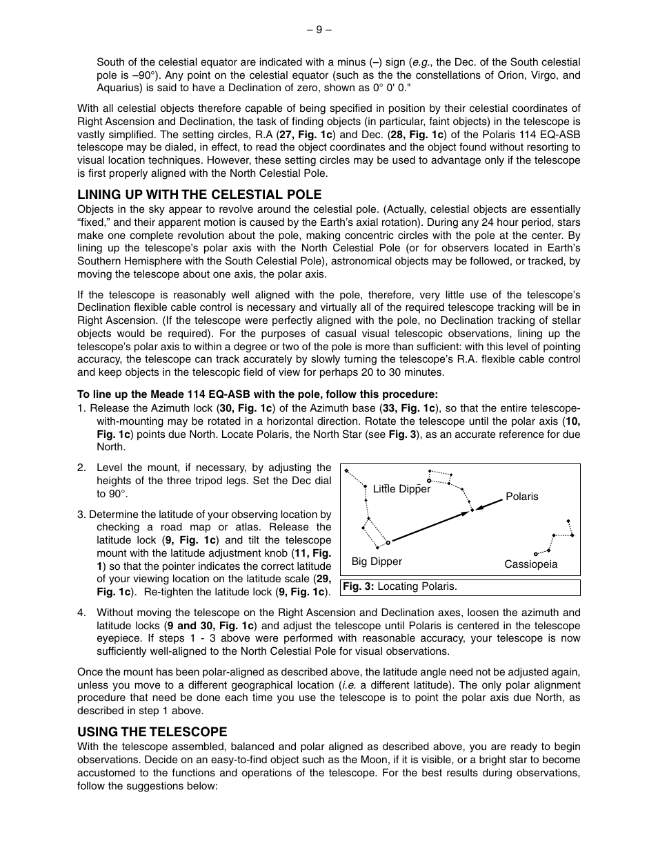 Meade Instruments 114 EQ-ASB User Manual | Page 9 / 16