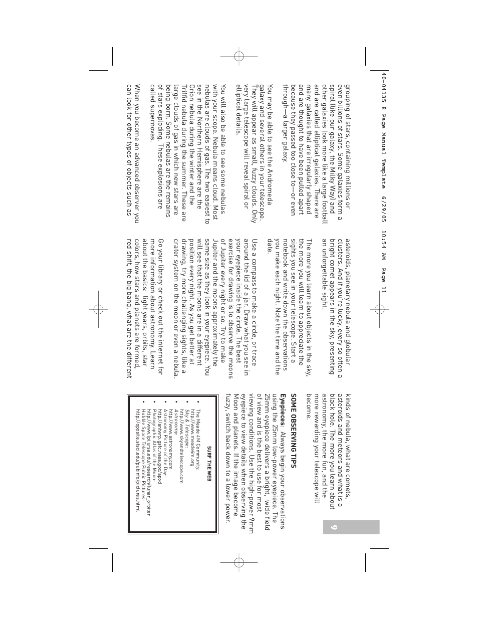 Meade Instruments 60AZ-A2 User Manual | Page 11 / 20