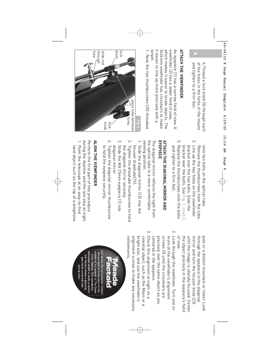 Meade Instruments 60AZ-A2 User Manual | Page 6 / 20