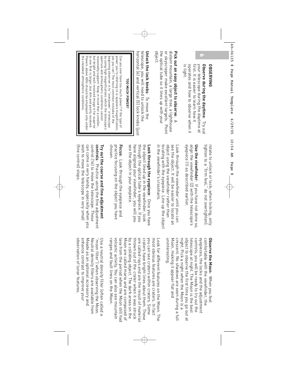 Meade Instruments 60AZ-A2 User Manual | Page 8 / 20