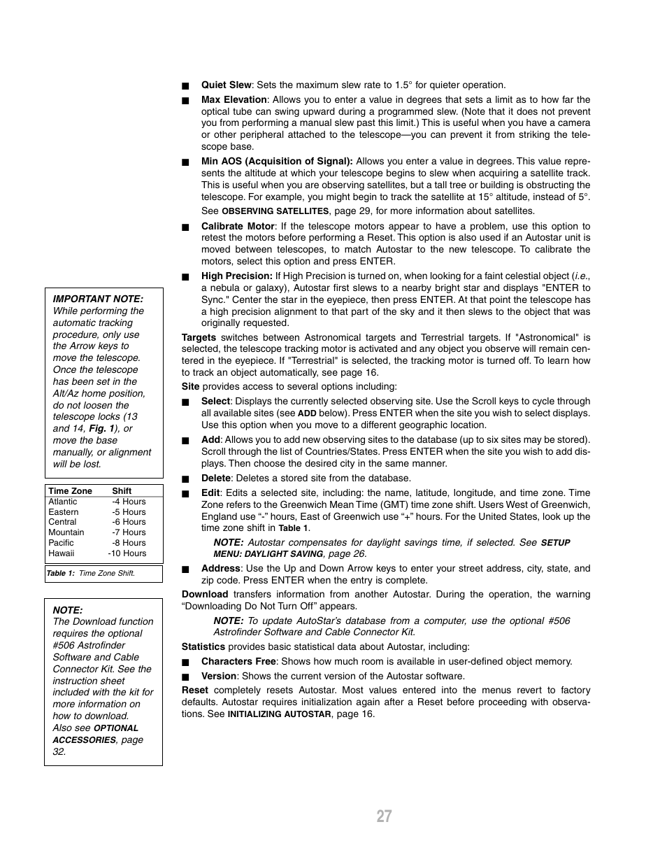 Meade Instruments ETX-80AT-TC User Manual | Page 27 / 44