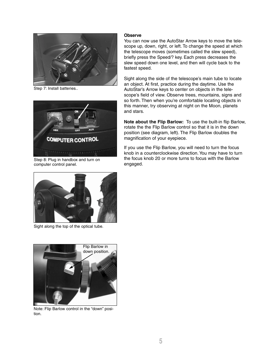 Meade Instruments ETX-80AT-TC User Manual | Page 5 / 44
