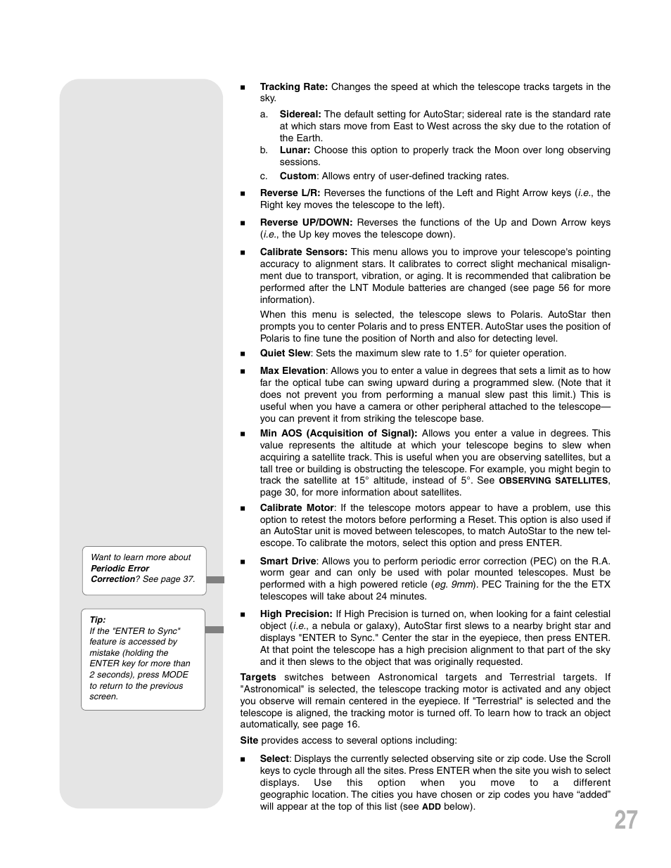 Meade Instruments ETX-90PE User Manual | Page 27 / 60