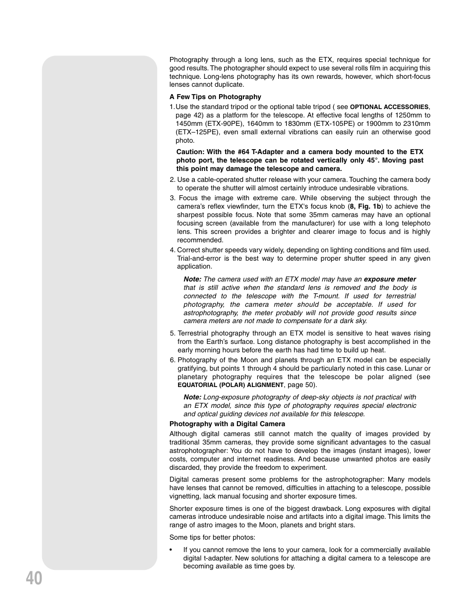 Meade Instruments ETX-90PE User Manual | Page 40 / 60