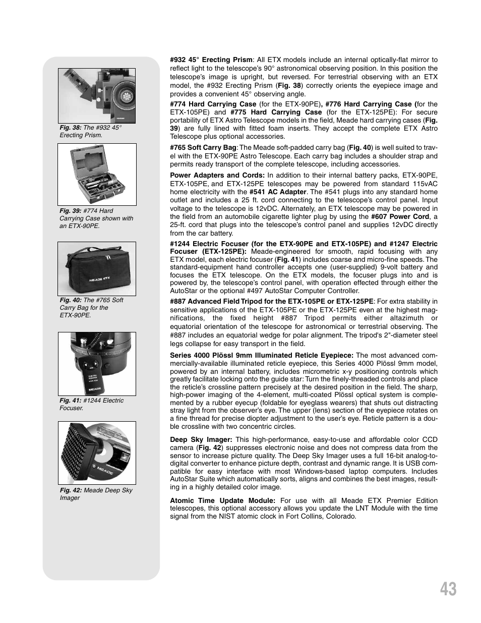 Meade Instruments ETX-90PE User Manual | Page 43 / 60