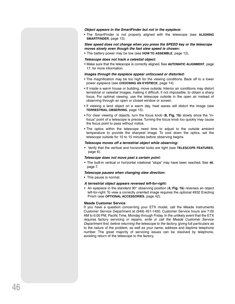 Meade Instruments ETX-90PE User Manual | Page 46 / 60