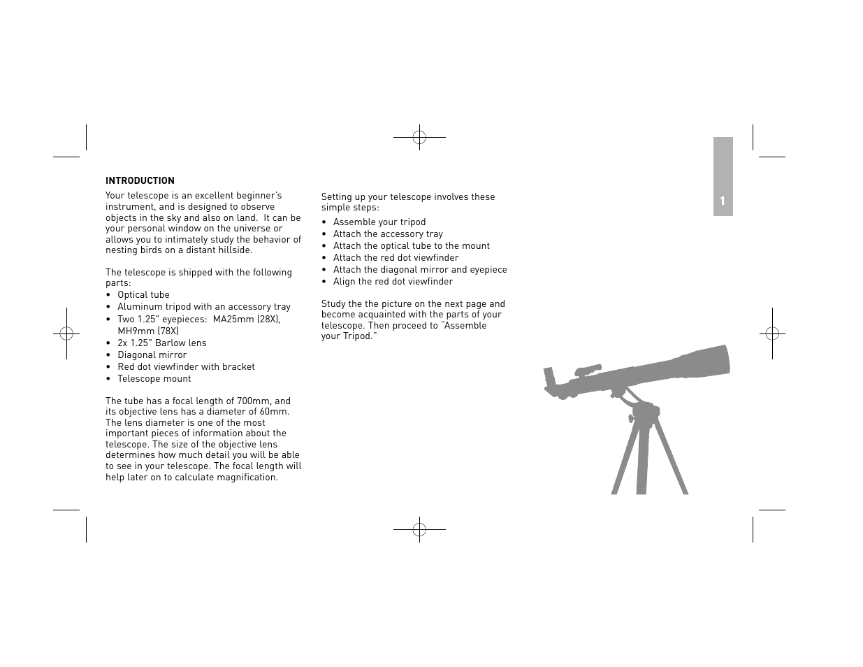 Meade Instruments RB-60 User Manual | Page 3 / 24