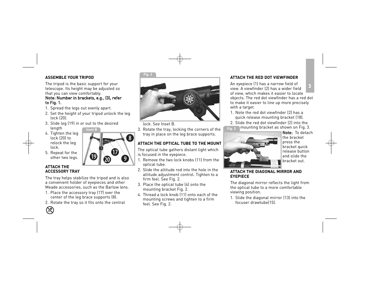 Meade Instruments RB-60 User Manual | Page 5 / 24