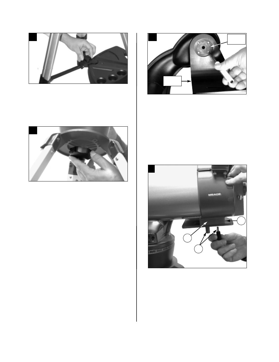 Quick-start guide | Meade Instruments DSX Series User Manual | Page 4 / 48