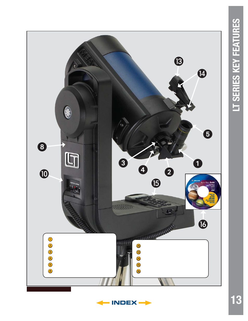 Autostar #497 handbo x, Μƹ ƹ ƻ | Meade Instruments LT SC Series User Manual | Page 13 / 52