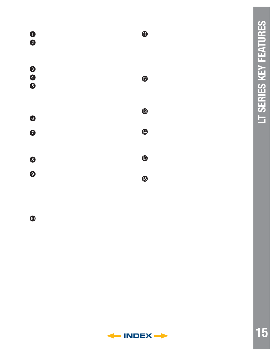 Autostar #497 handbo x, Lt series key fea tures | Meade Instruments LT SC Series User Manual | Page 15 / 52