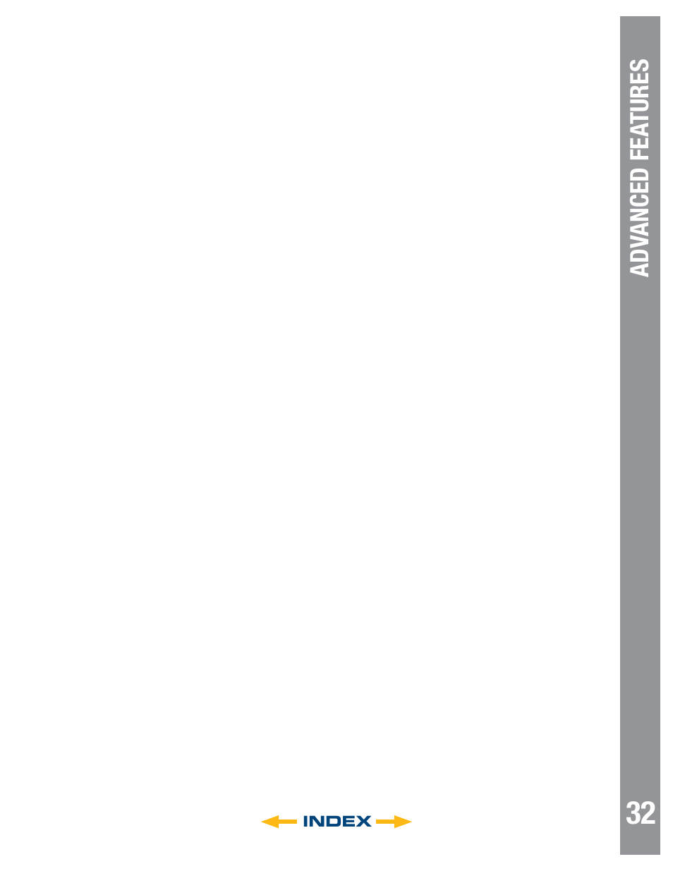 Adv anced fea tures, Index | Meade Instruments LT SC Series User Manual | Page 32 / 52