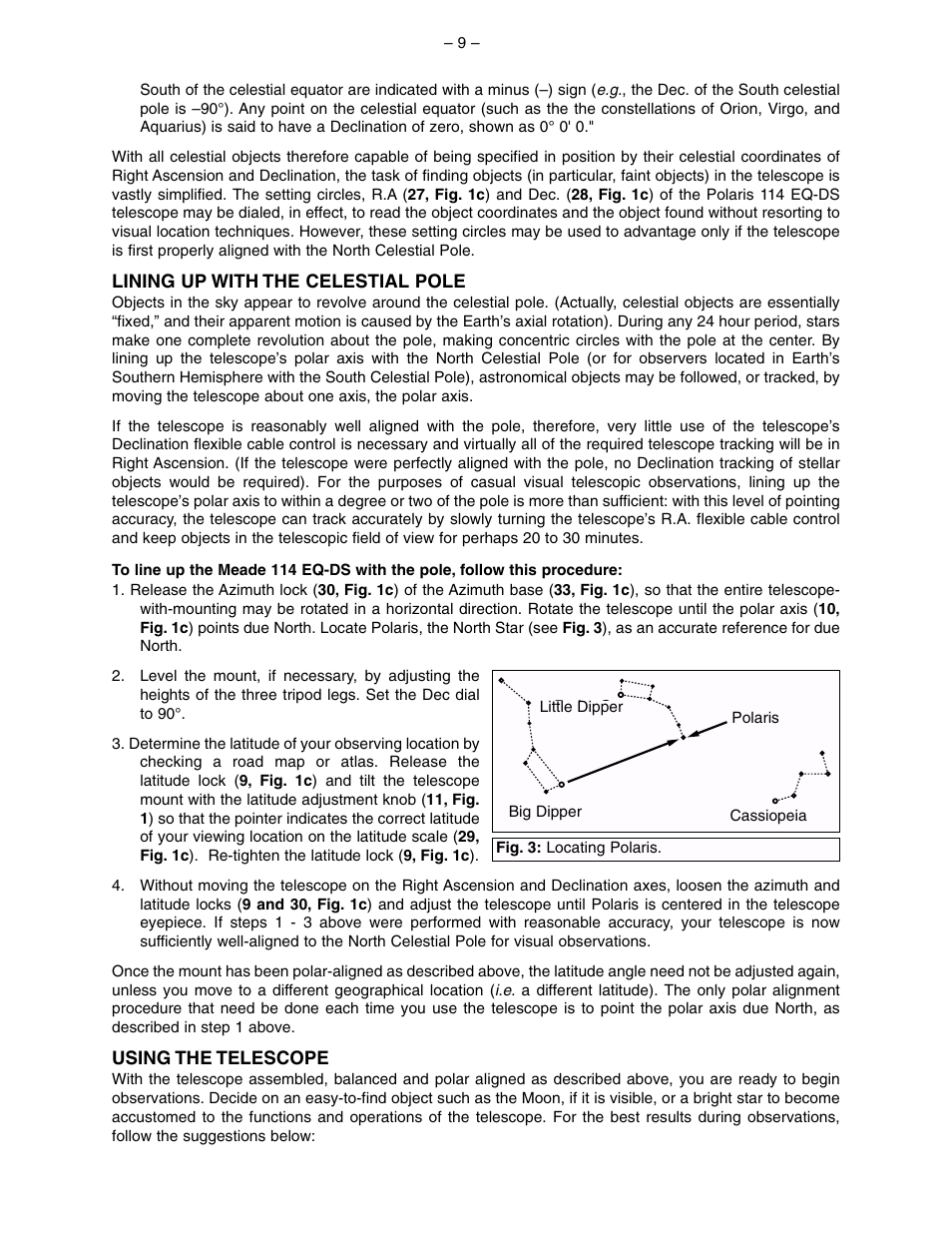 Meade Instruments 114 EQ-DS User Manual | Page 9 / 16