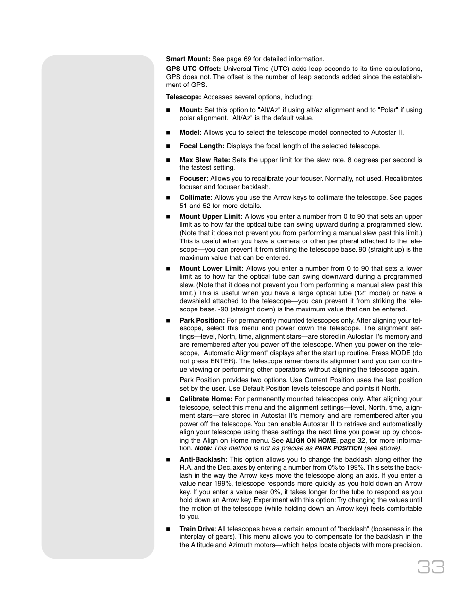 Meade Instruments RCX400TM User Manual | Page 33 / 74