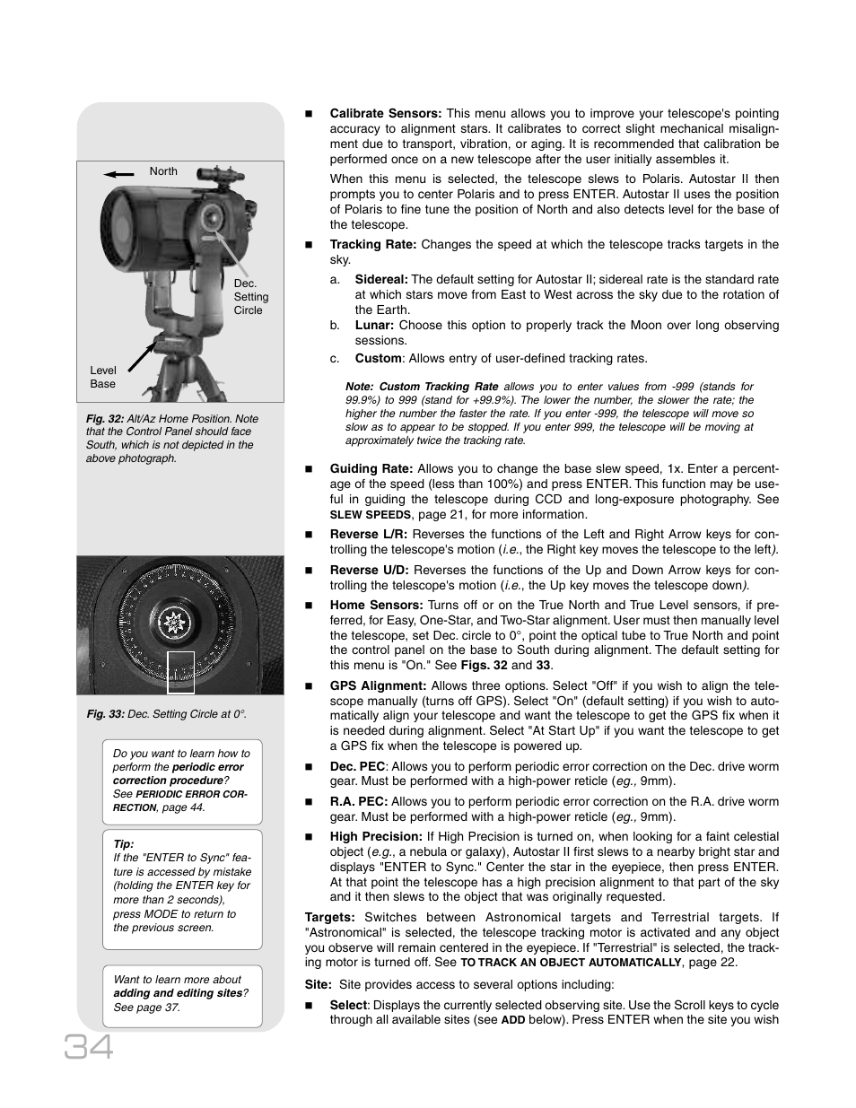 Meade Instruments RCX400TM User Manual | Page 34 / 74