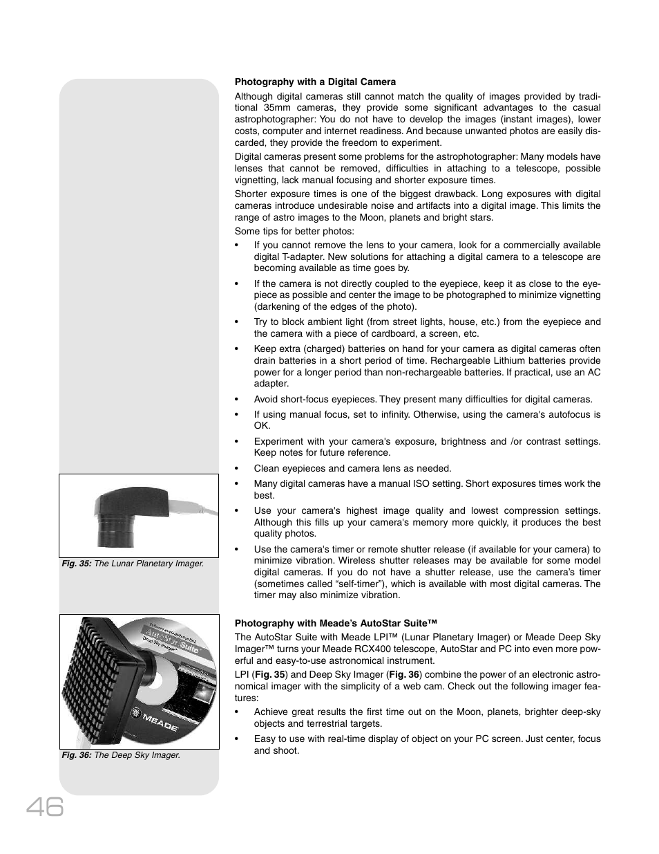 Meade Instruments RCX400TM User Manual | Page 46 / 74