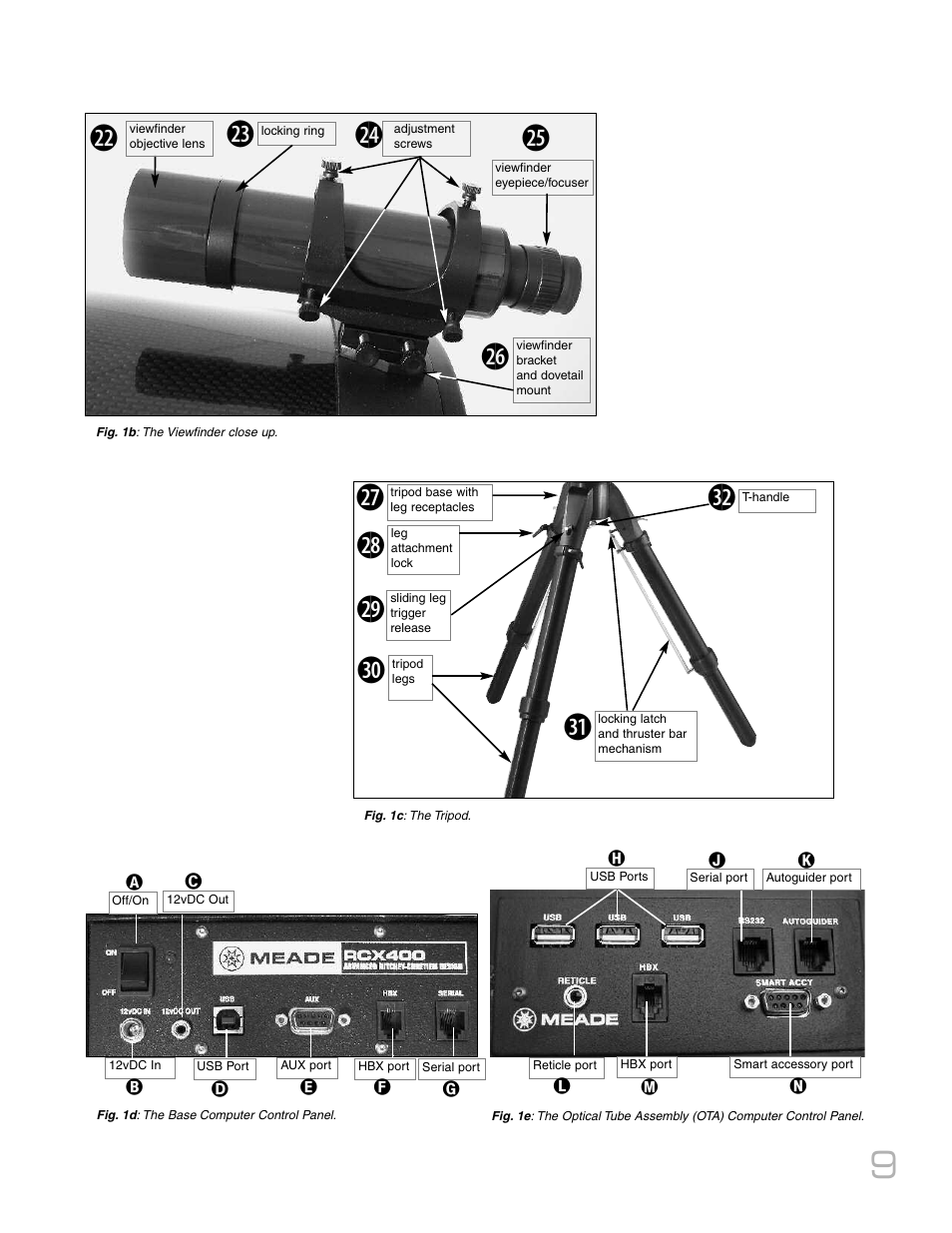 Meade Instruments RCX400TM User Manual | Page 9 / 74