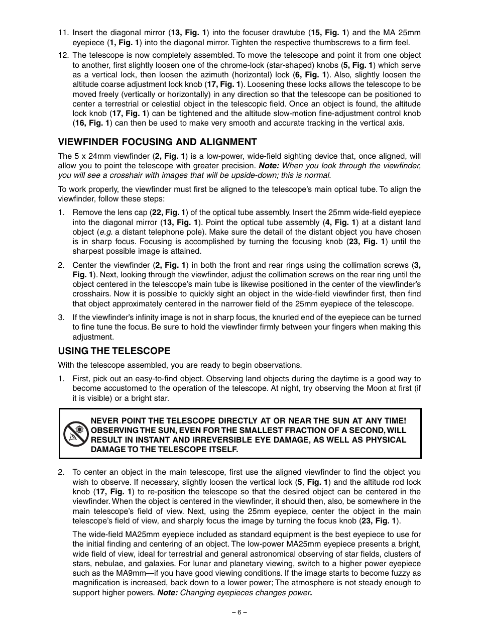 Meade Instruments 60AZ-A User Manual | Page 6 / 8