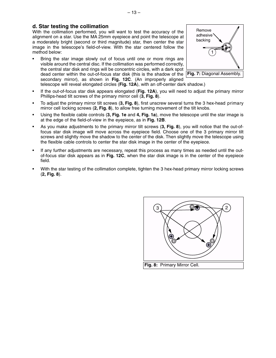 Meade Instruments 114ST EQ-D User Manual | Page 13 / 16