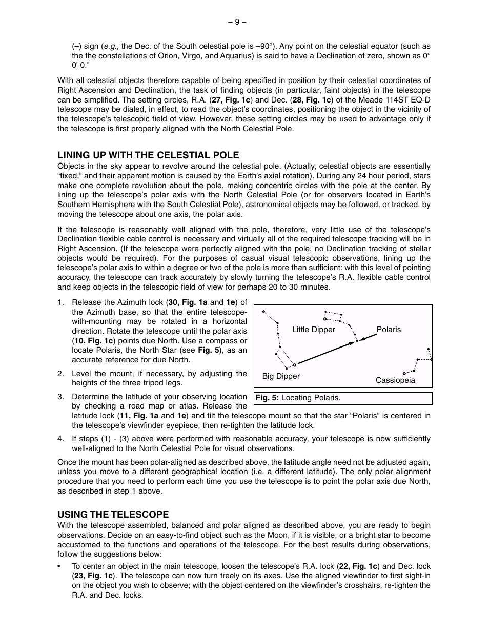 Meade Instruments 114ST EQ-D User Manual | Page 9 / 16