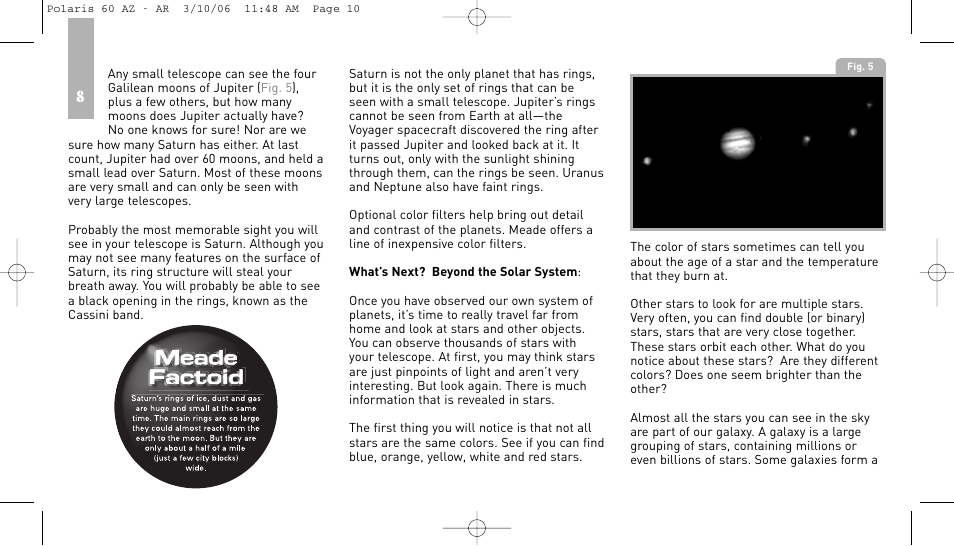 Meade Instruments 60AZ-AR User Manual | Page 10 / 20