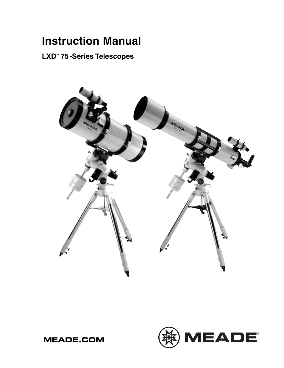 Meade Instruments LXD 75 User Manual | 68 pages