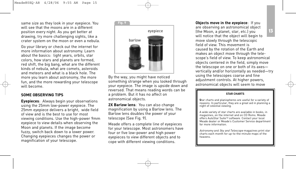 Meade Instruments 80EQ-AR User Manual | Page 14 / 22