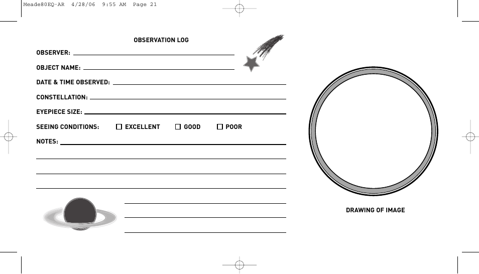 Meade Instruments 80EQ-AR User Manual | Page 20 / 22