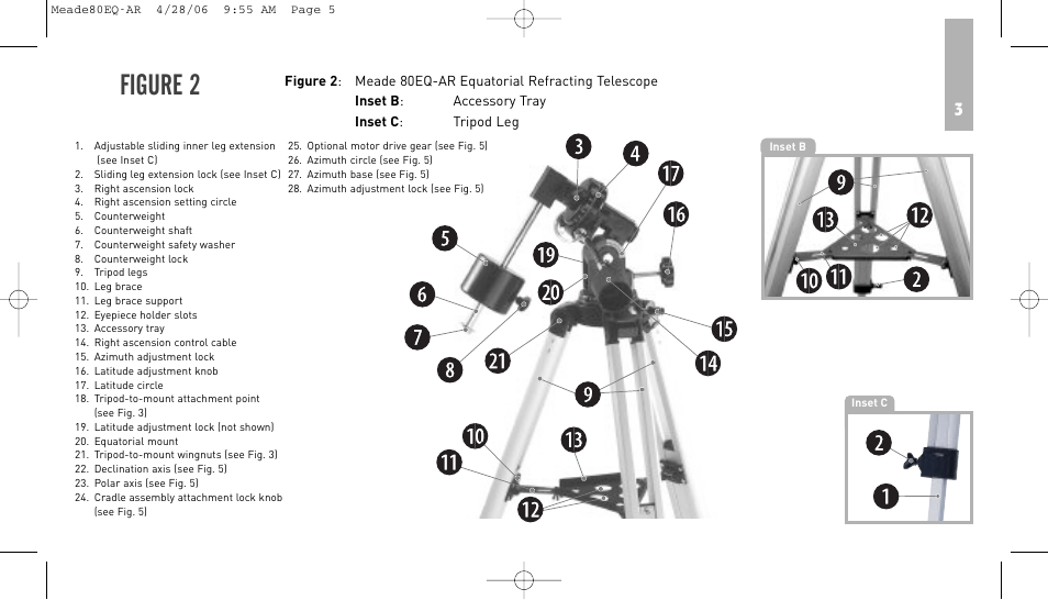 Figure 2 | Meade Instruments 80EQ-AR User Manual | Page 4 / 22